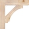 Ekena Millwork Imperial Block Smooth Bracket w/ Offset Brace, Douglas Fir, 7 1/2"W x 32"D x 32"H BKT0806X32X32IMP05SDF - alternate 2